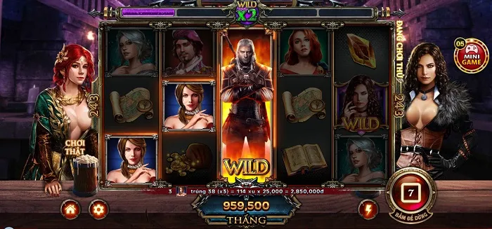 Một vài tính năng nổi bật trong game nổ hũ Witcher
